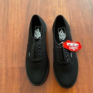 Brand new black vans (womens size 6)